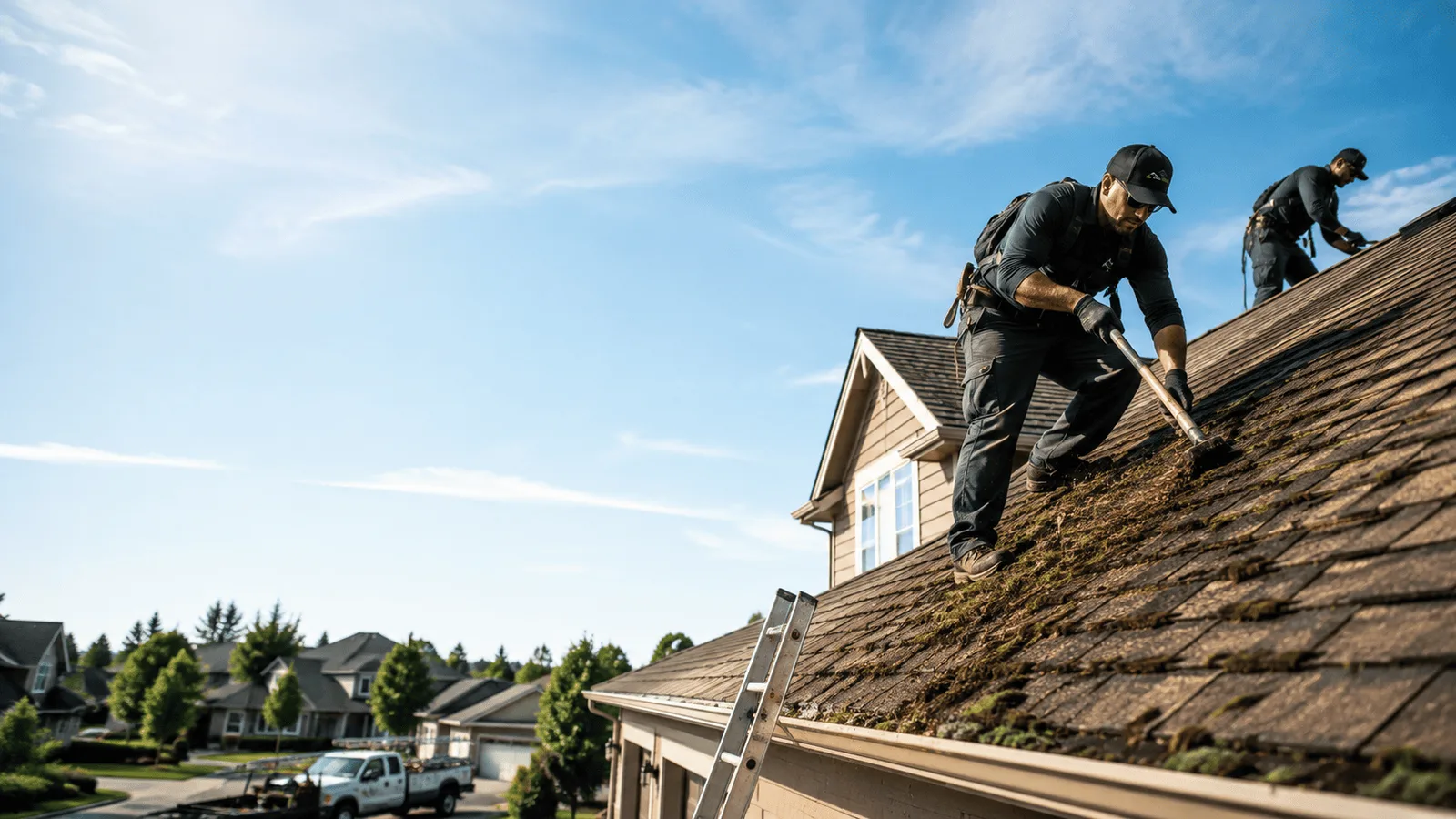 Roof Moss Removal in Strausstown, PA near me